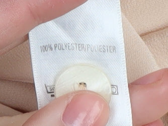 Marks and Spencer Women's Beige Button-Up Shirt