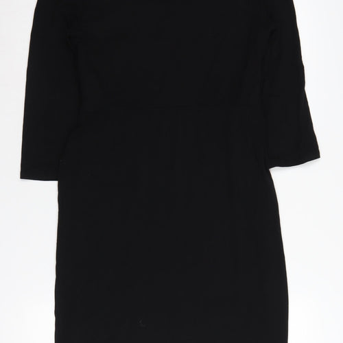 Phase Eight Women's Black Size 14 Sheath Dress