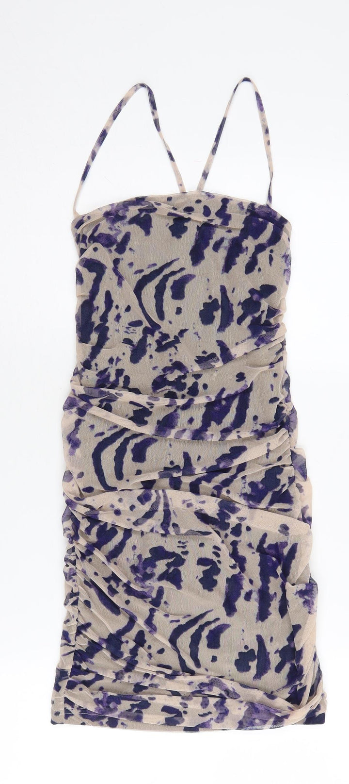 Quiz Women's Purple Bodycon Dress Size 8