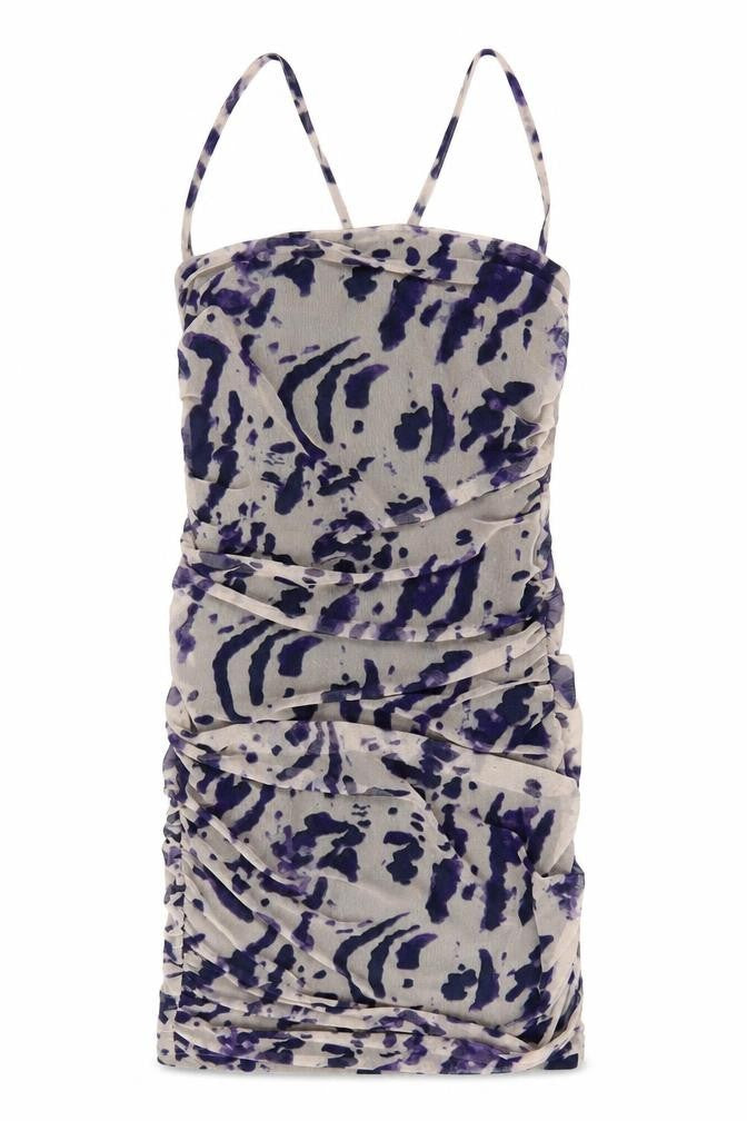 Front view of Quiz Women's Purple Bodycon Dress, size 8