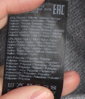 Vero Moda Women's Grey A-Line Skirt, Size S