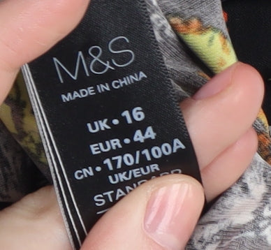 Marks and Spencer Women's Multicoloured Bodycon Dress