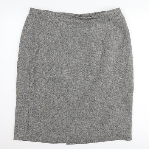 Marks and Spencer Women's Black Pencil Skirt Size 18