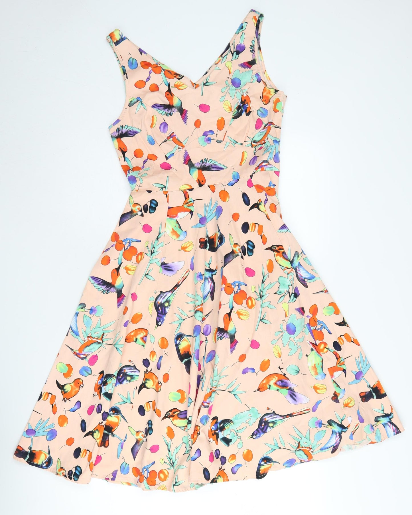 Hearts & Roses Women's Multicoloured A-Line Dress Size 14