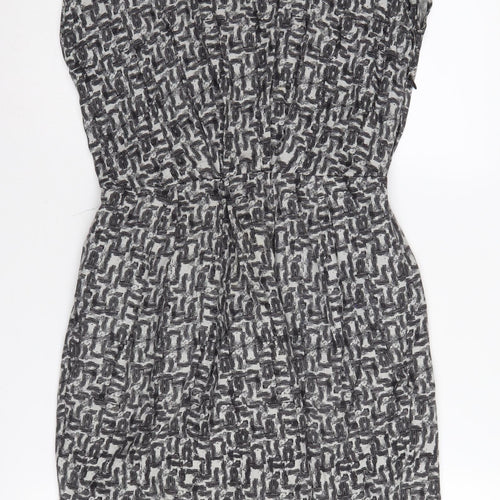 Jigsaw Women's Grey Shift Dress, Size 8, Casual Style