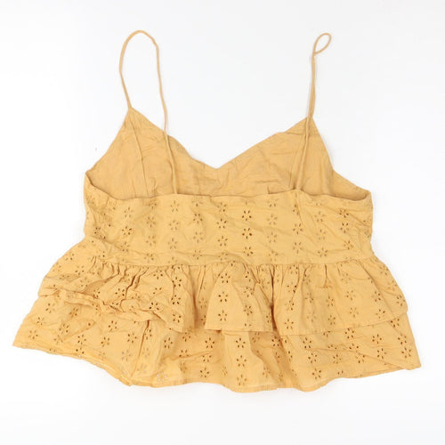 ASOS Women's Yellow Camisole Tank Top Size 10