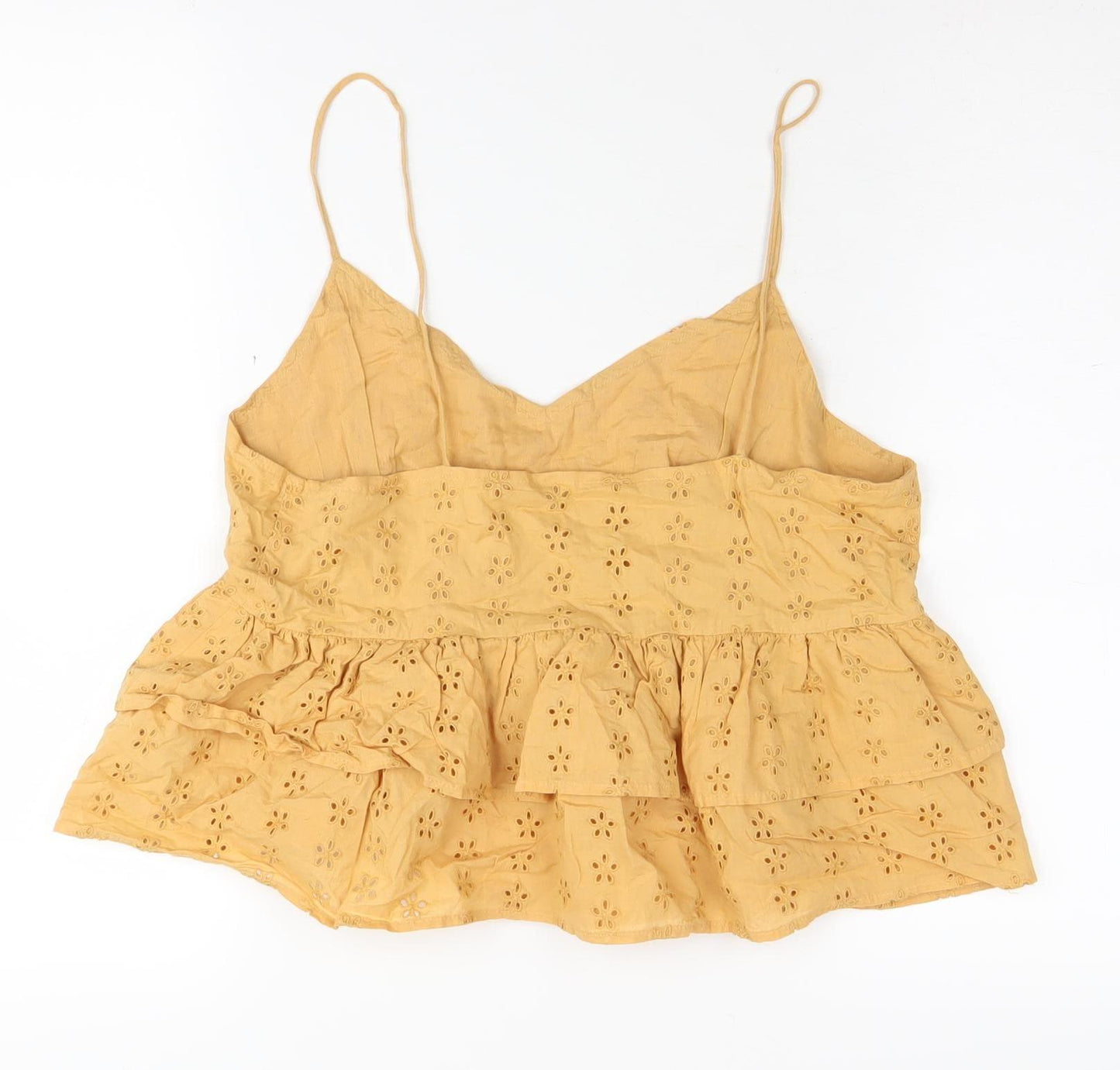 ASOS Women's Yellow Camisole Tank Top Size 10