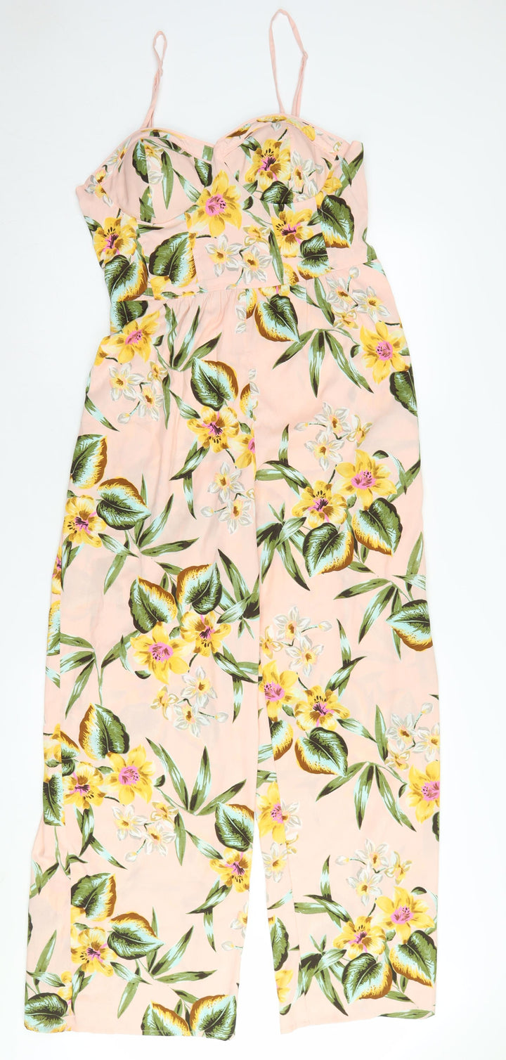 Band of Gypsies Floral Jumpsuit Women's L Multicoloured