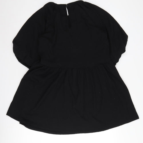 Next Women's Black Shift Dress Size 16