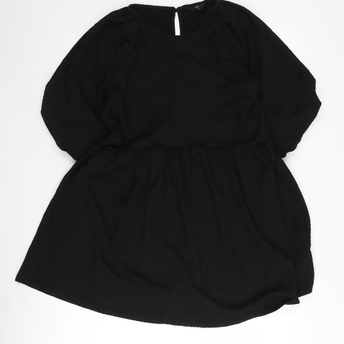 Next Women's Black Shift Dress Size 16