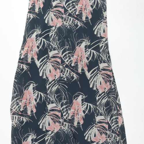 Next Women's Multicoloured Floral Shift Dress Size 12