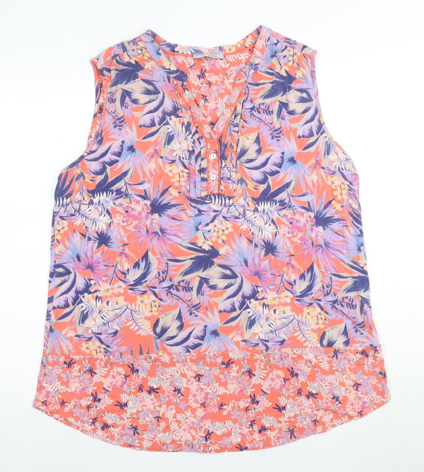 Marks and Spencer Women's Floral Sleeveless Blouse Size 18
