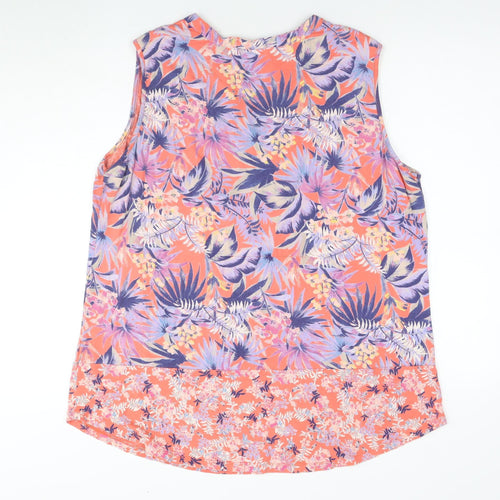 Marks and Spencer Women's Floral Sleeveless Blouse Size 18