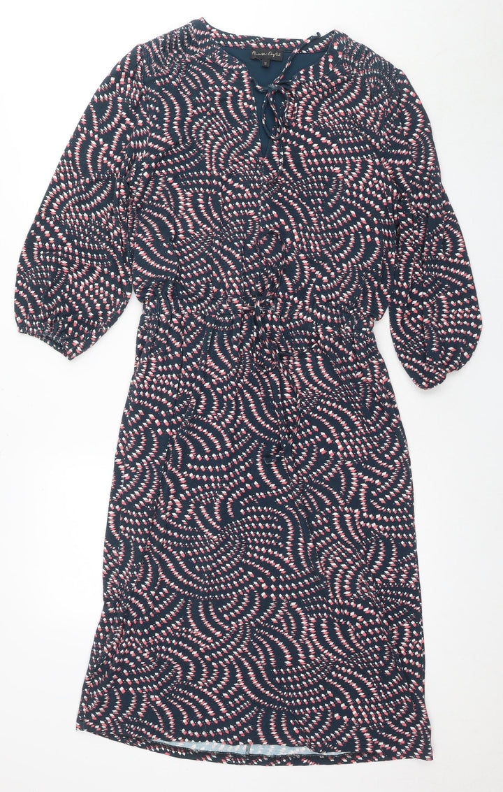 Phase Eight Women's Multicoloured Shift Dress Size 10