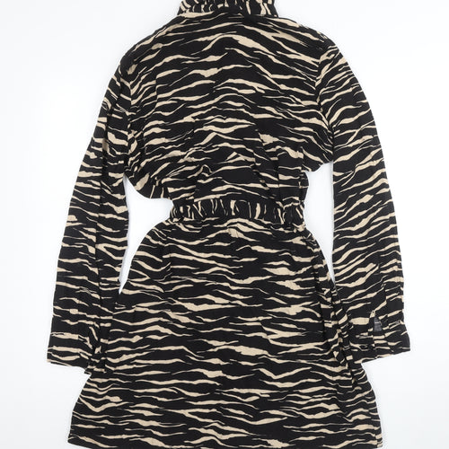 New Look Women's Black Shirt Dress Size 12