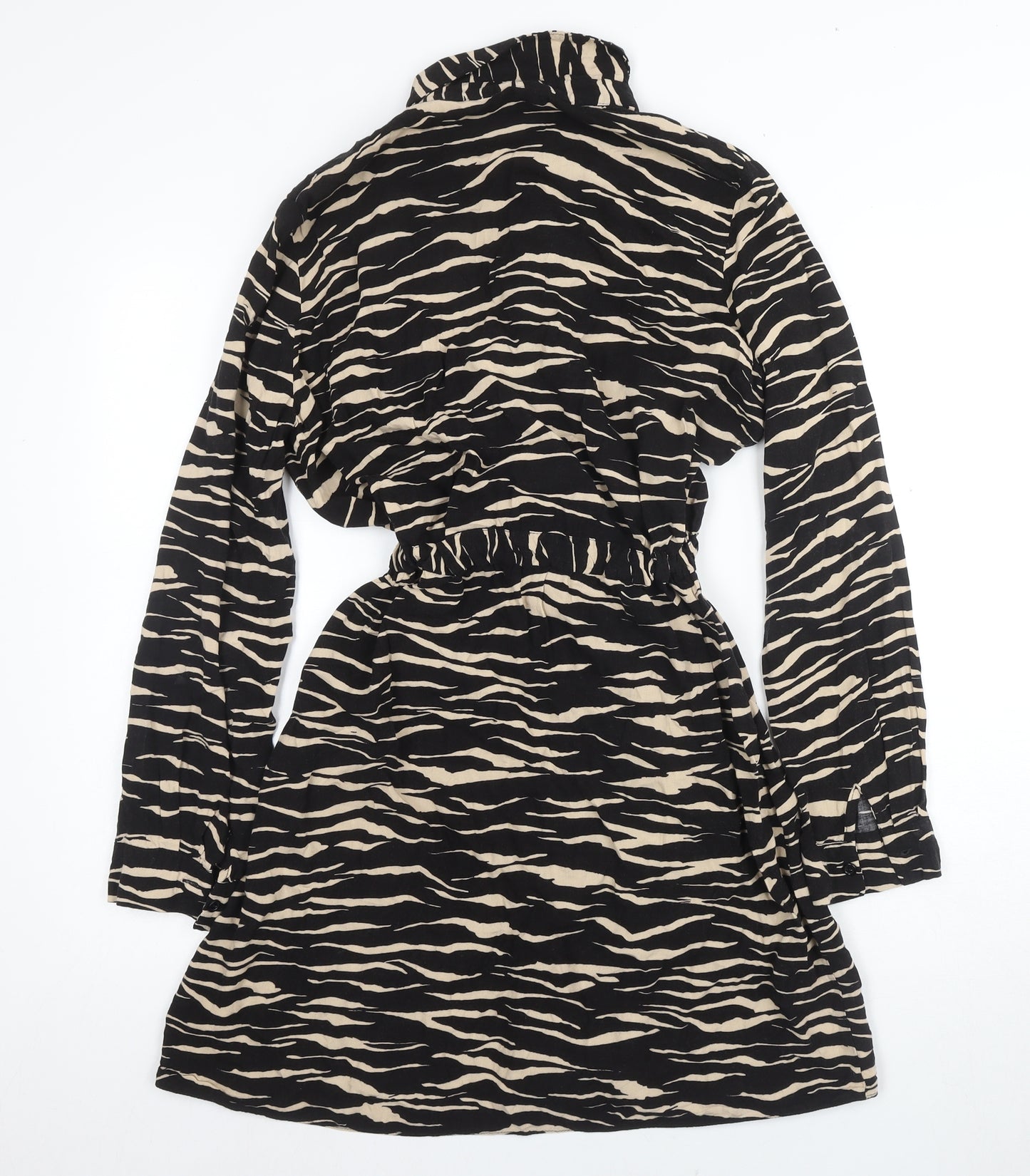 New Look Women's Black Shirt Dress Size 12