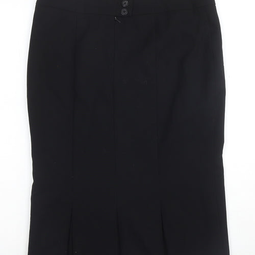 H&M Women's Black Knee Length Pencil Skirt Size 8