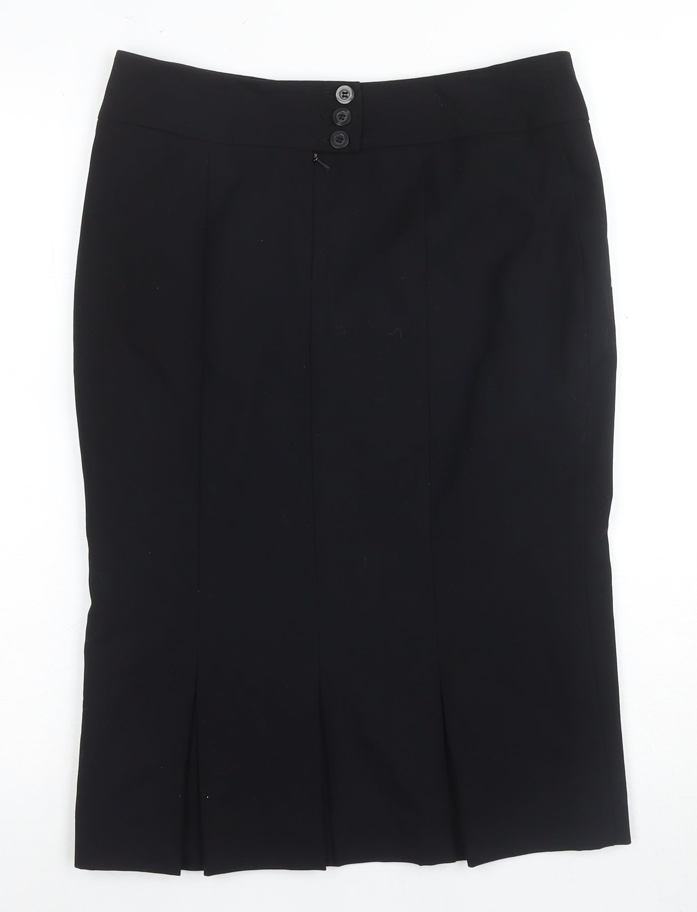 H&M Women's Black Knee Length Pencil Skirt Size 8