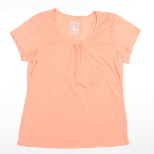 Mountain Warehouse Women's Orange T-Shirt Size 14