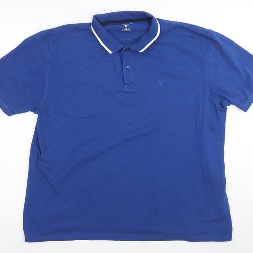 James Pringle Men's Blue XL Polo Shirt - Classic Style