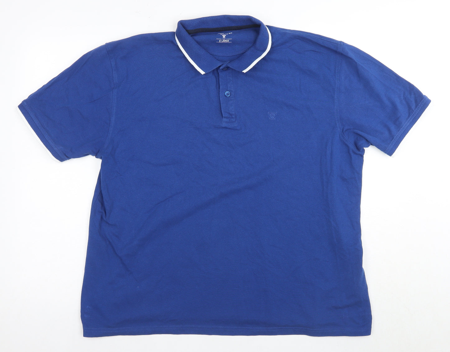 James Pringle Men's Blue XL Polo Shirt - Classic Style