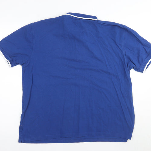 James Pringle Men's Blue XL Polo Shirt - Classic Style