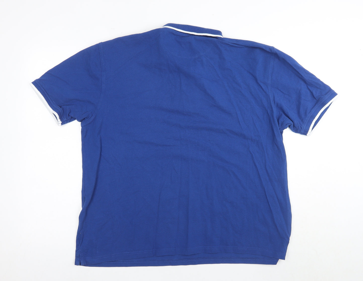 James Pringle Men's Blue XL Polo Shirt - Classic Style