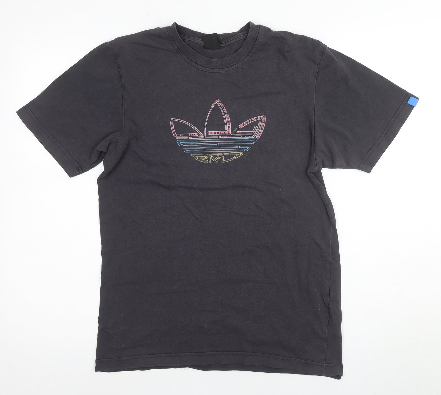 Adidas Men’s Black S Logo Cotton T-Shirt
