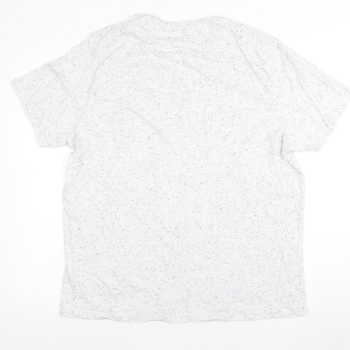 Easy Crafted Men's White 2XL Crew Neck T-Shirt