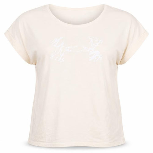 Under Armour Women's Beige T-Shirt M, Casual, Relaxed