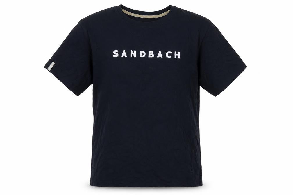 O’Neills Men's Black Logo T-Shirt, Size L, Cotton