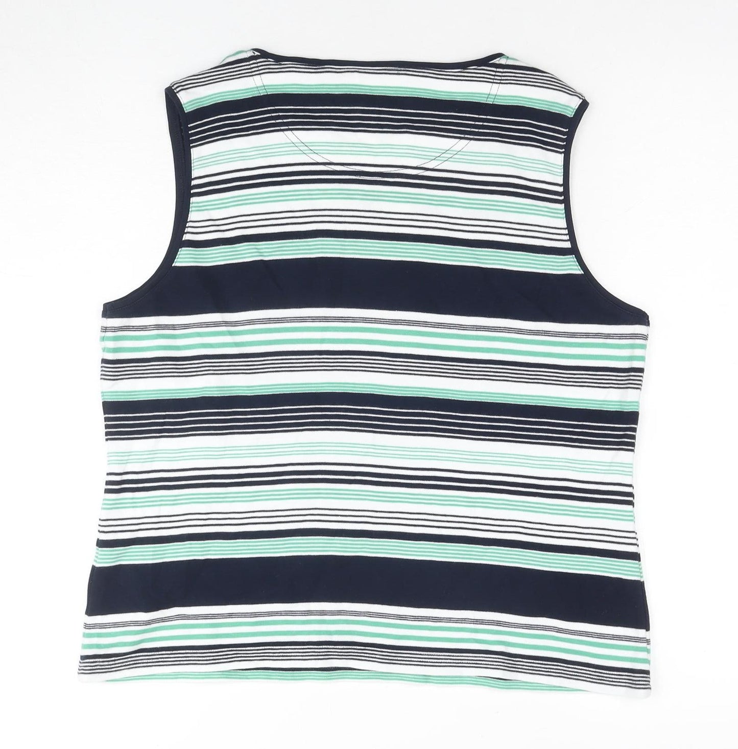 Maine New England Women's Multicoloured Striped Tank