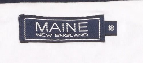 Maine New England Women's Multicoloured Striped Tank
