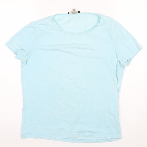 Weekday Women's Blue T-Shirt, Short Sleeve, Size L