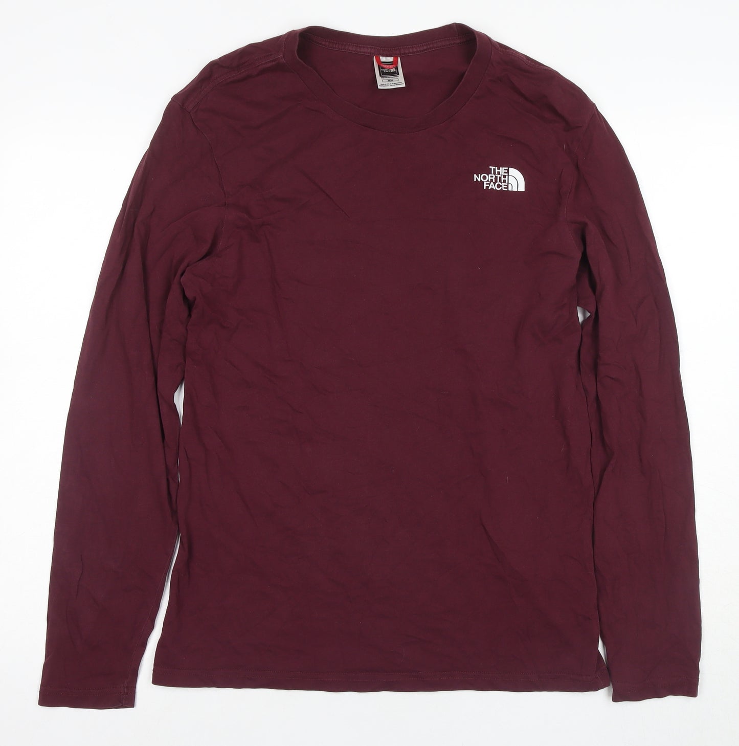 The North Face Men's Red Long Sleeve T-Shirt M