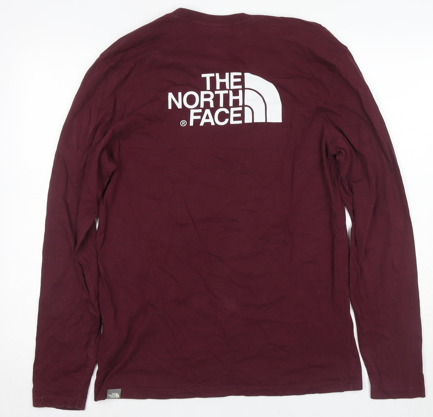 The North Face Men's Red Long Sleeve T-Shirt M