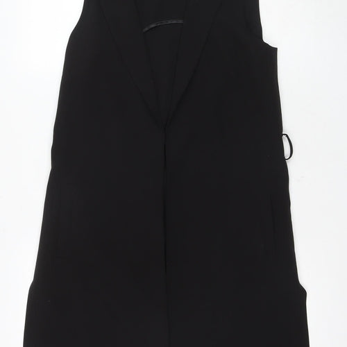 Jane Norman Black Waistcoat Women Size 8 New