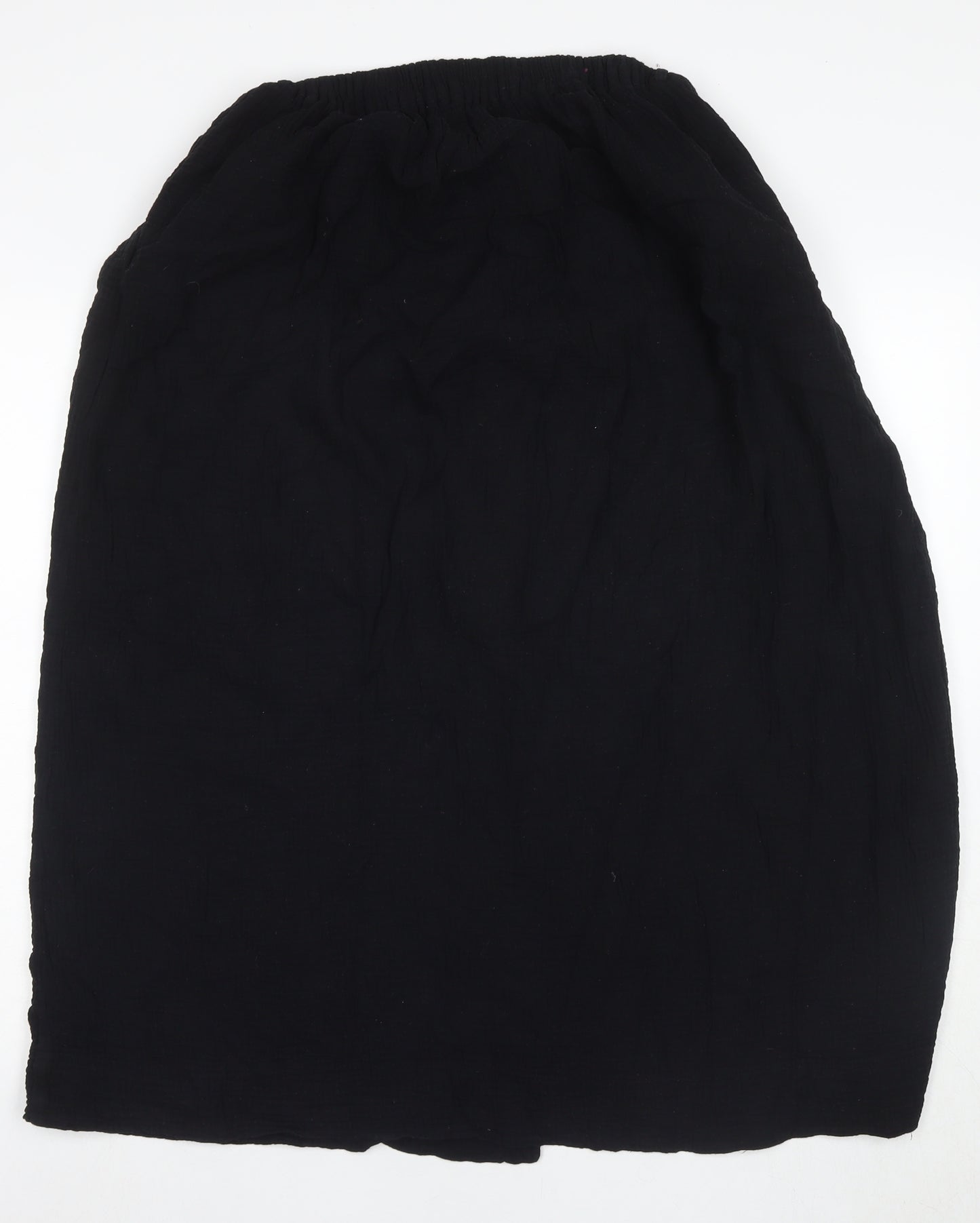 Beaumont Organic Women's Black Midi Cotton Skirt S