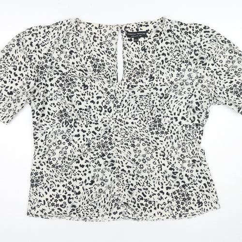 Dorothy Perkins Women's Multicoloured Blouse Size 16