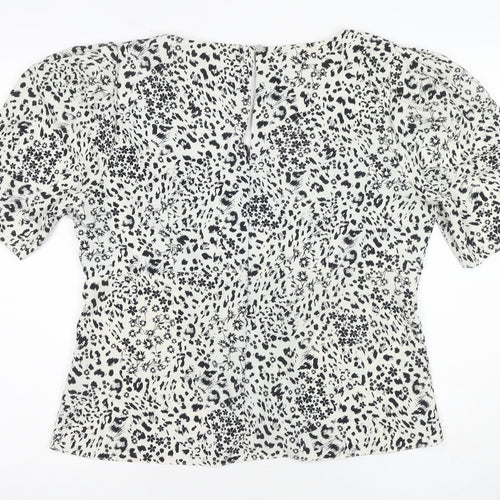 Dorothy Perkins Women's Multicoloured Blouse Size 16