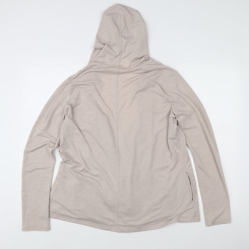 Victoria's Secret Women's Beige Hooded Cardigan M