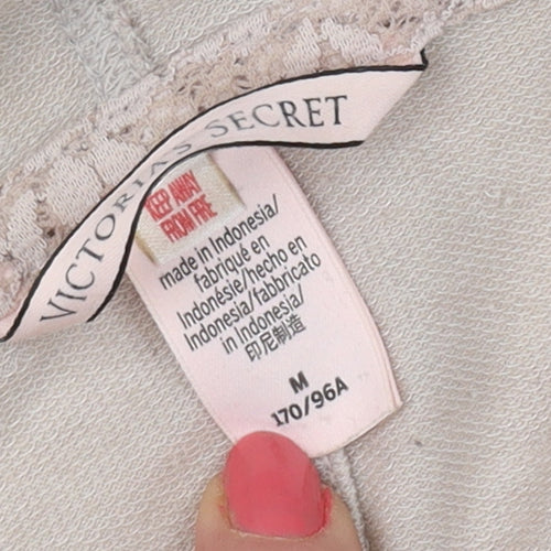 Victoria's Secret Women's Beige Hooded Cardigan M