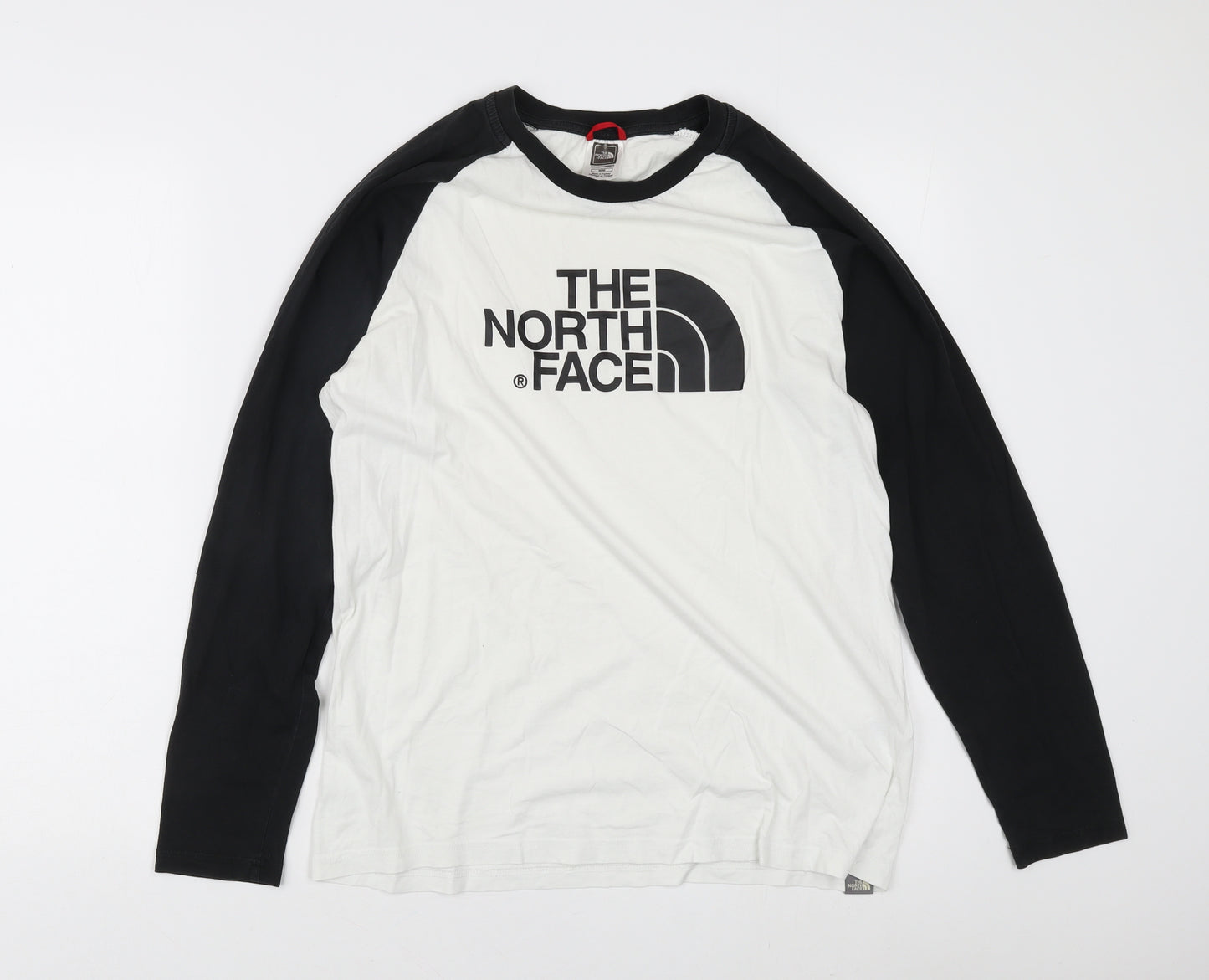 The North Face Men's M Black White Long Sleeve T-Shirt