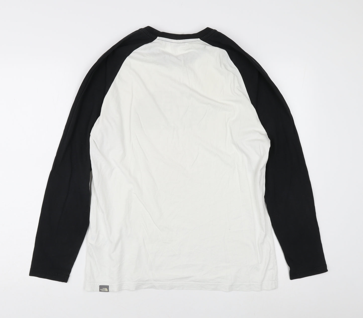 The North Face Men's M Black White Long Sleeve T-Shirt