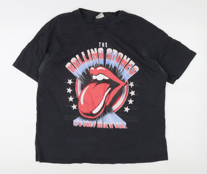 Bravado Unisex Black Music T-Shirt L - Rock Style