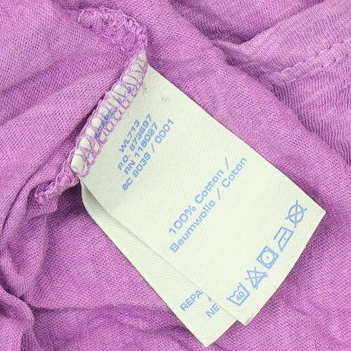 Boden Women's Purple Basic Boat Neck Top Size 12