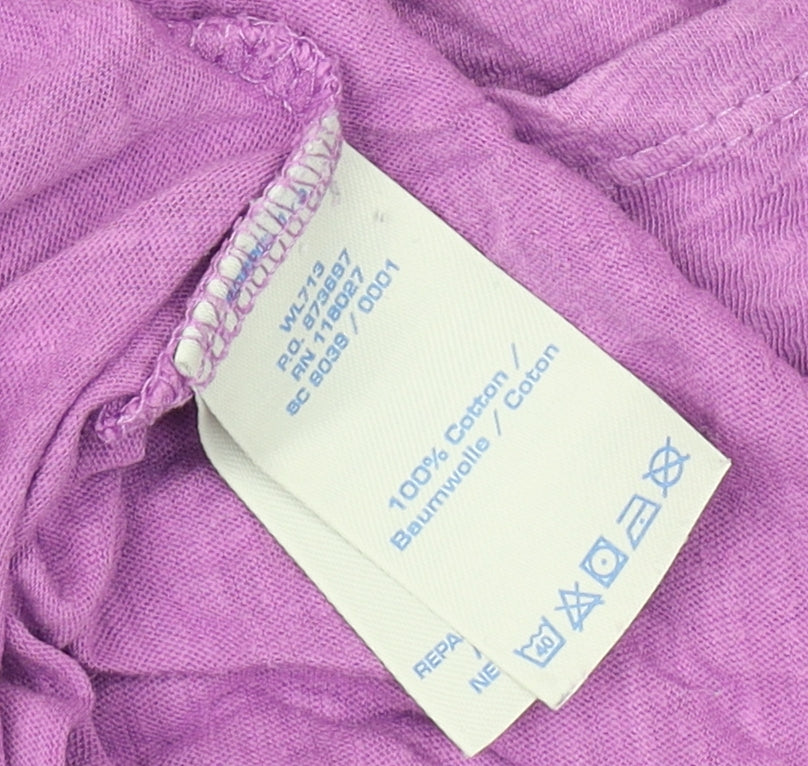 Boden Women's Purple Basic Boat Neck Top Size 12
