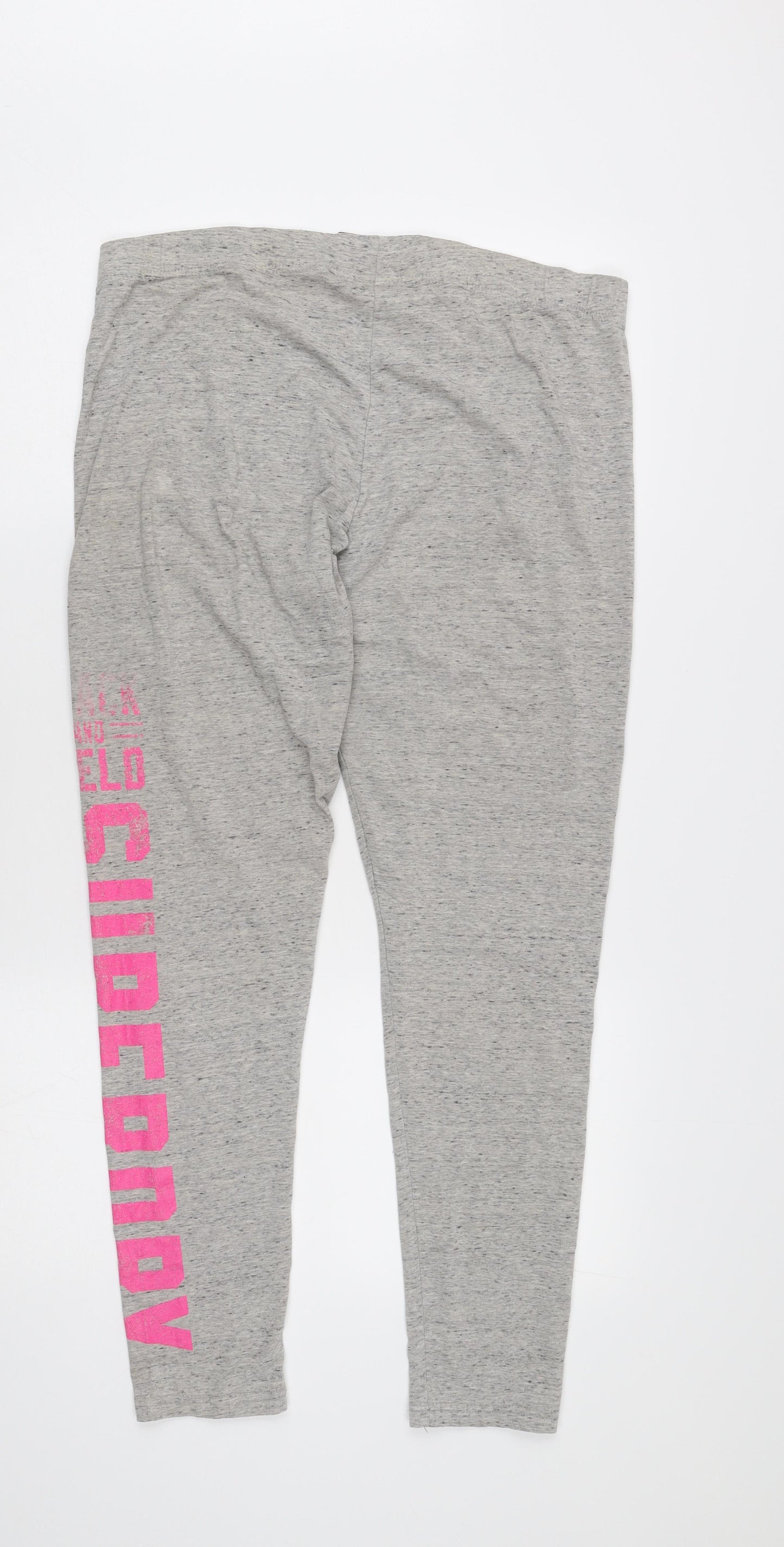 Superdry Women's Grey Track Pants L - Activewear