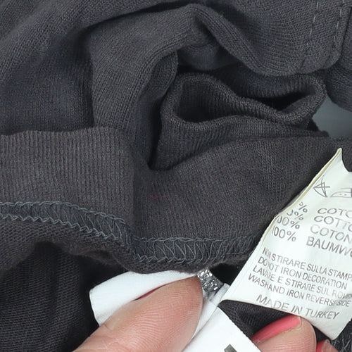 Baci & Abbracci Men's Black Polo in Size M with Logo