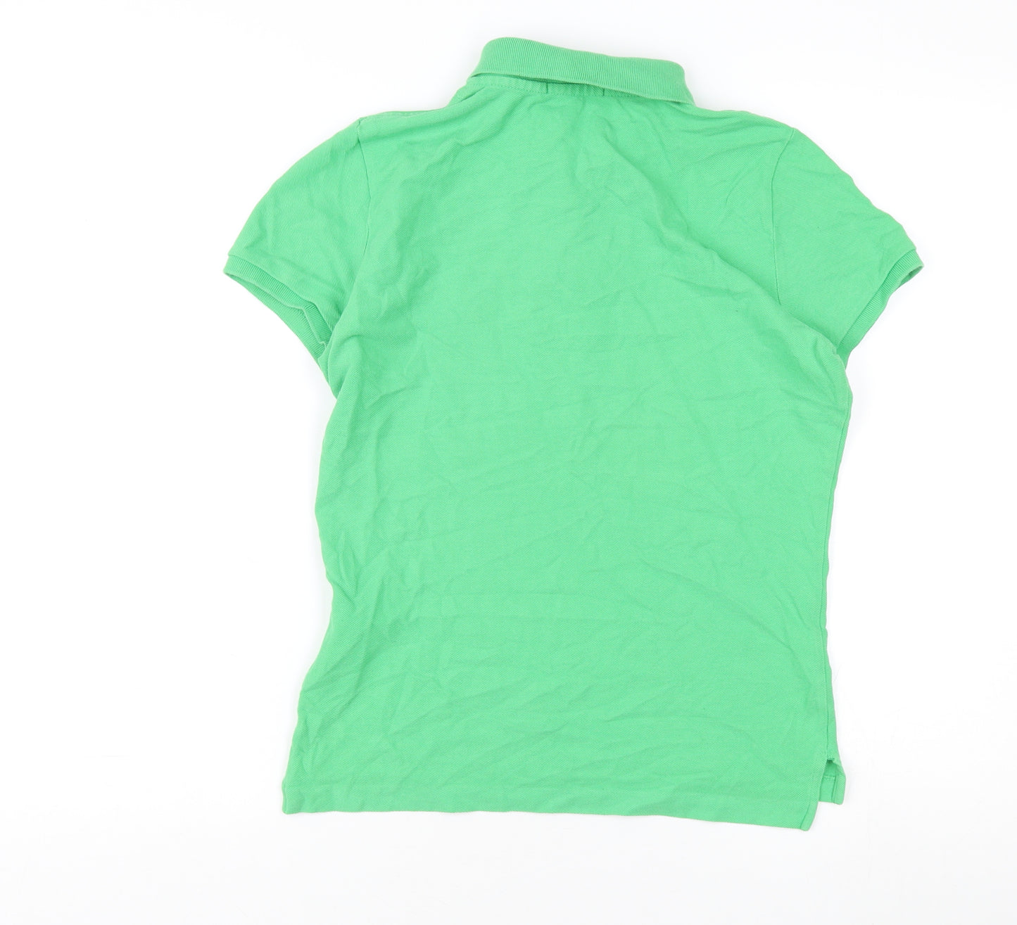 Ralph Lauren Women's Green Slim Fit Polo L